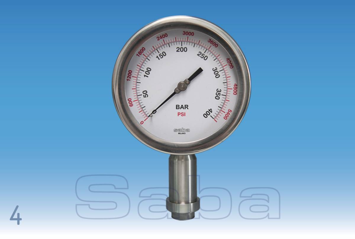 Pressure gauge SAS 24 (FOR HOMOGENIZER)